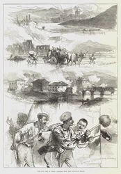 A polgárháború Spanyolországban, vázlatok a megfigyiai csatából